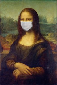 Mona Lisa in a Mask